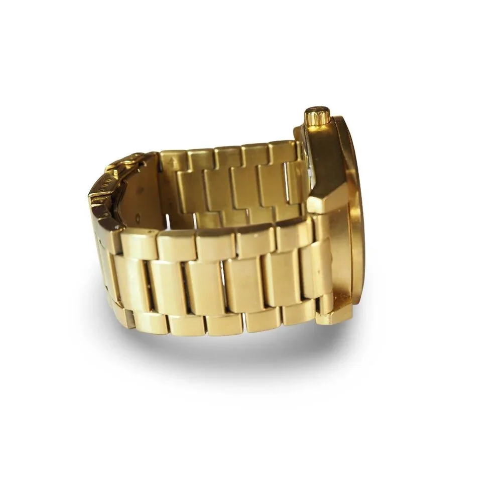 MVMT‎ Aether Gold Tone 43mm Analog Watch 28000037-D Needs Battery Replacement